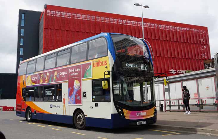 Stagecoach Midlands Alexander Dennis Enviro400MMC 11217 Unibus